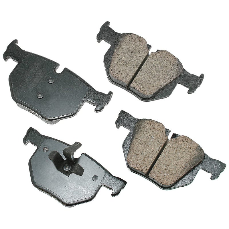 Akebono EUR1170 Rear Brake Pad, GREY